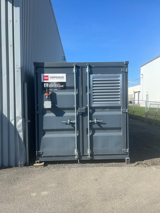ÉQUIPEMENT LOCATION MARK - Conteneur tout équipé CHICAGO PNEUMATIC 160 CFM