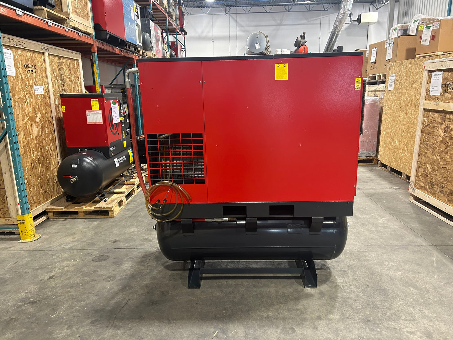 QRS20 HPD-TM Screw Compressor 15 KW/ 20 HP CHICAGO PNEUMATIC - for sale