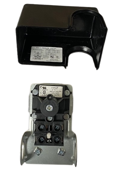 PSW-11FC2F Interrupteur de pression Condor 95-125 psi, 4 ports, 1/4 npt avec levier