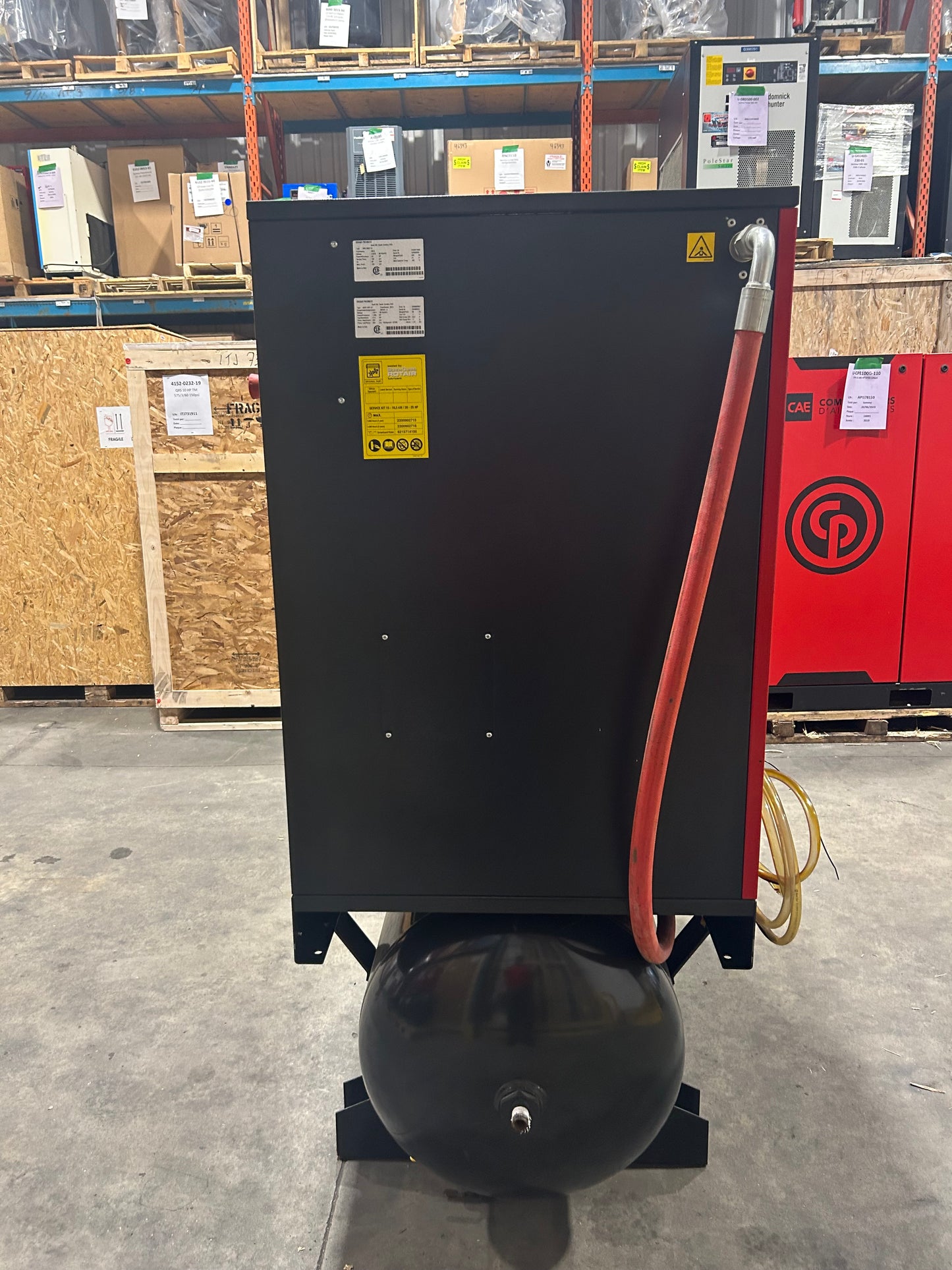 QRS20 HPD-TM Screw Compressor 15 KW/ 20 HP CHICAGO PNEUMATIC - for sale