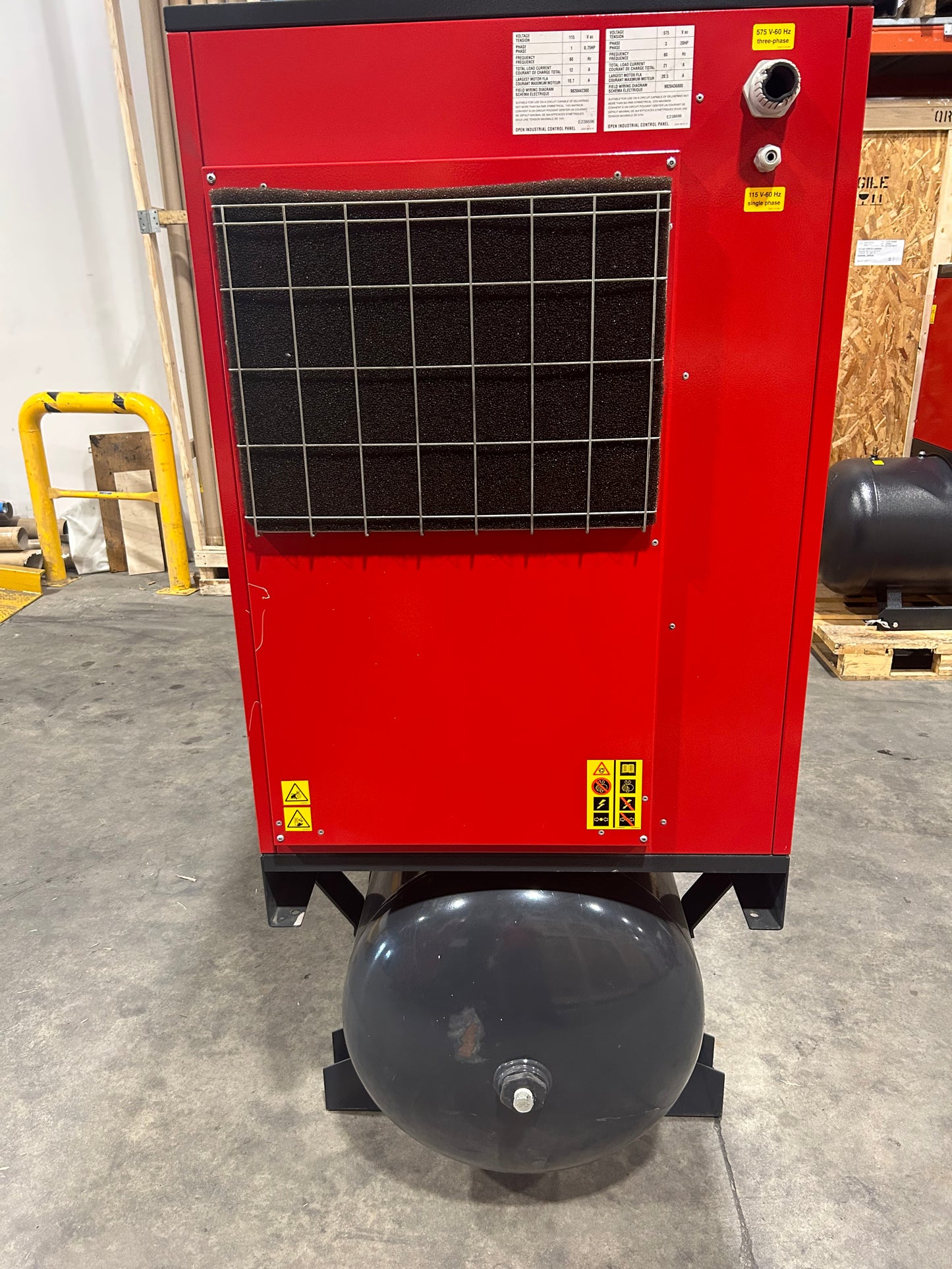 QRS20 HPD-TM Screw Compressor 15 KW/ 20 HP CHICAGO PNEUMATIC - for sale